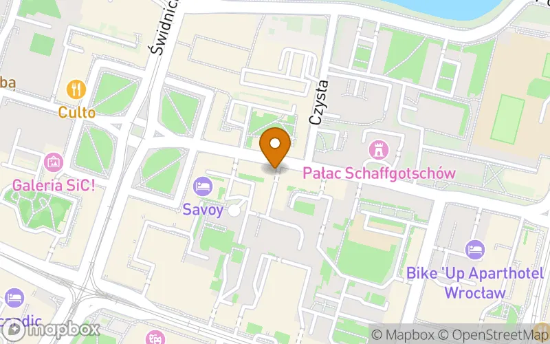 Lokalizacja: Szkoła Policealna "Cosinus III" we Wrocławiu