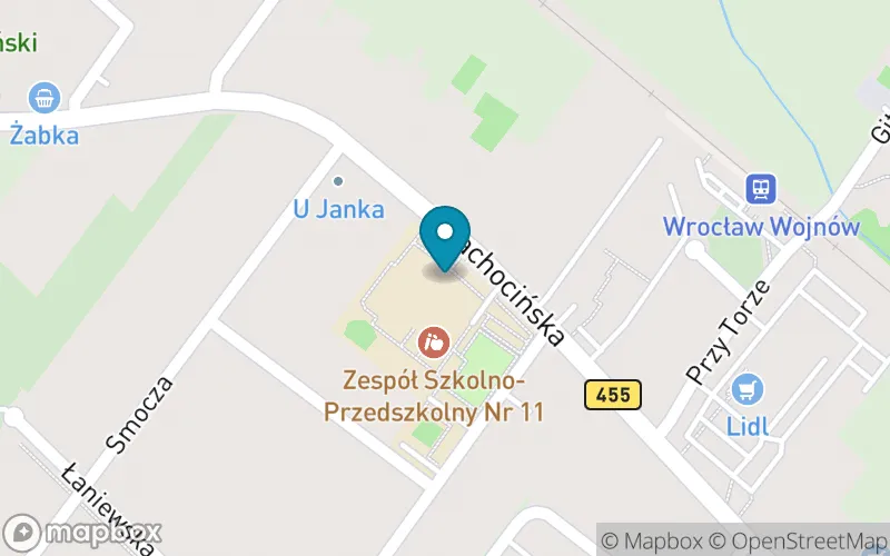 Lokalizacja: Szkoła Podstawowa nr 53 im. Prof. Stefana Banacha