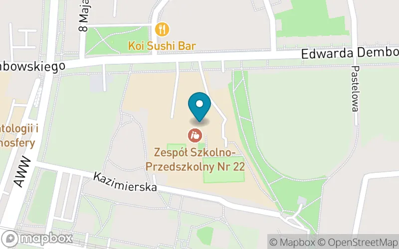 Lokalizacja: Szkoła Podstawowa nr 66 im. Zbigniewa Herberta