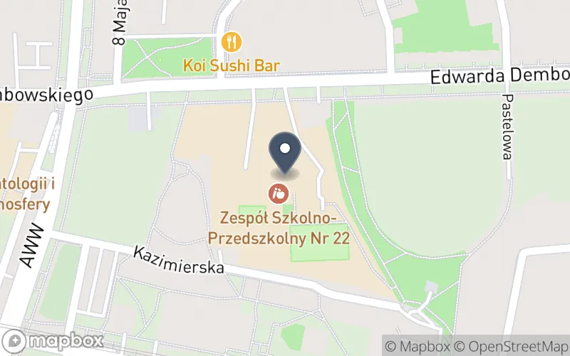 Lokalizacja: Zespół Szkolno-Przedszkolny nr 22