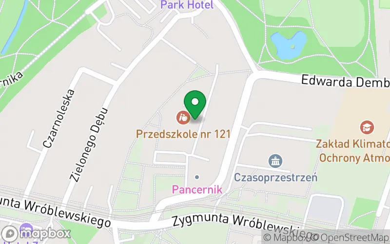 Lokalizacja: Przedszkole nr 121 Zielone Przedszkole