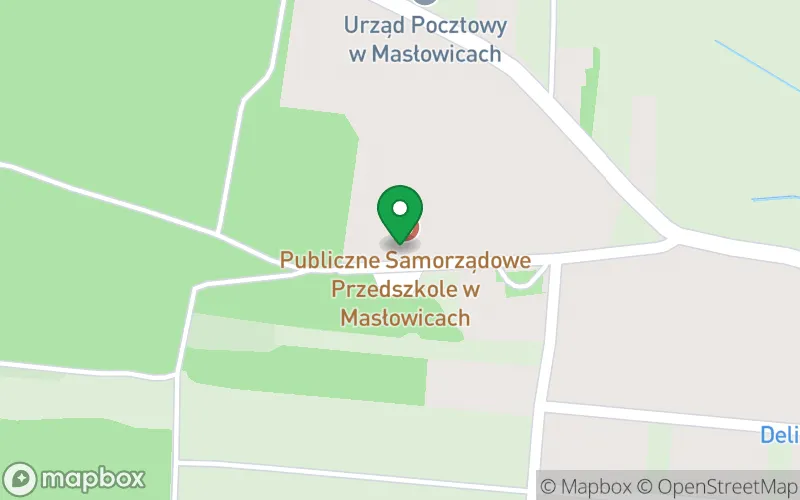 Lokalizacja: Publiczne Samorządowe Przedszkole w Masłowicach