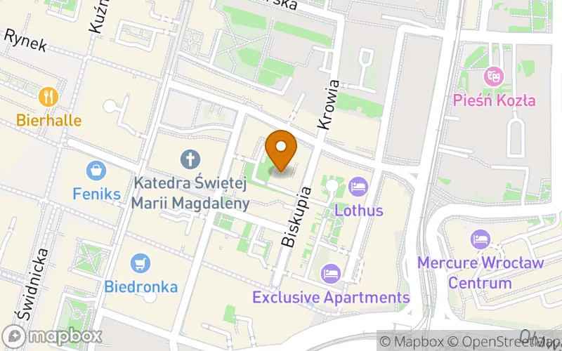Lokalizacja: Plus - Medyczna Szkoła Policealna we Wrocławiu