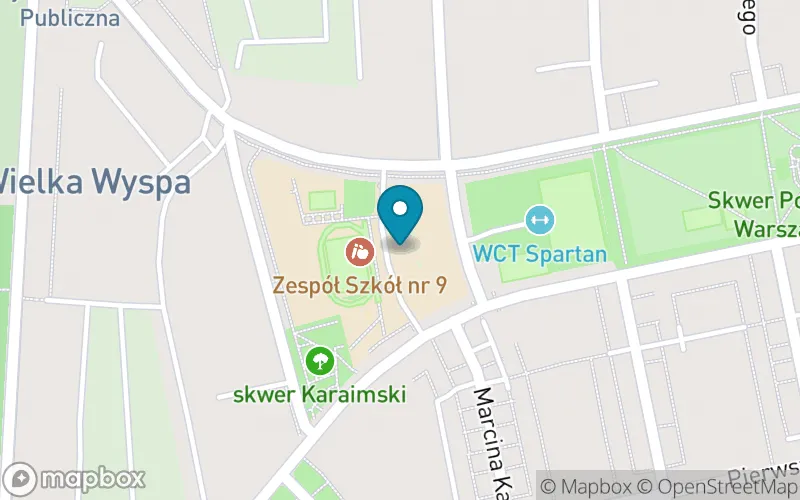 Lokalizacja: Szkoła Podstawowa nr 45 im. Janusza Kusocińskiego