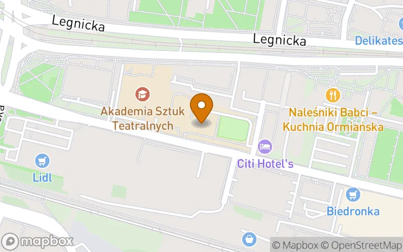 Lokalizacja: Szkoła Policealna "Cosinus" we Wrocławiu