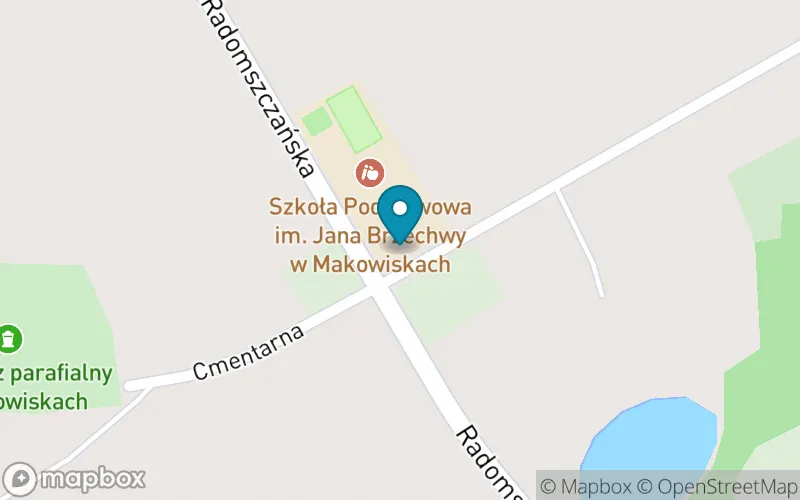 Lokalizacja: Szkoła Podstawowa im. Jana Brzechwy w Makowiskach