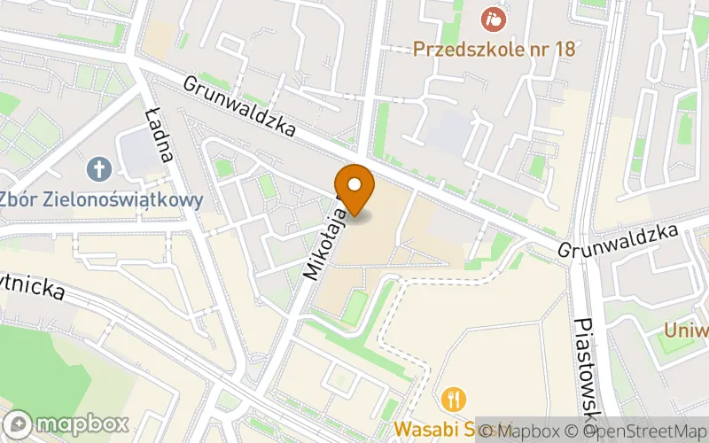 Lokalizacja: Policealne Studium Podologii "Sek" we Wrocławiu