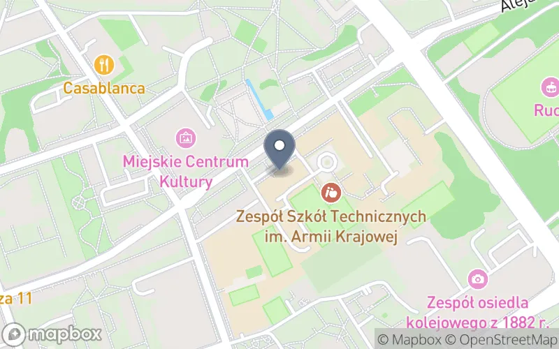 Lokalizacja: Centrum Kształcenia Zawodowego w Zespole Szkół Technicznych w Skarżysku-Kamiennej