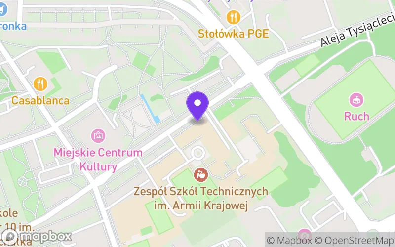 Lokalizacja: Technikum nr 1 Zespołu Szkół Technicznych im. Armii Krajowej w Skarżysku-Kamiennej