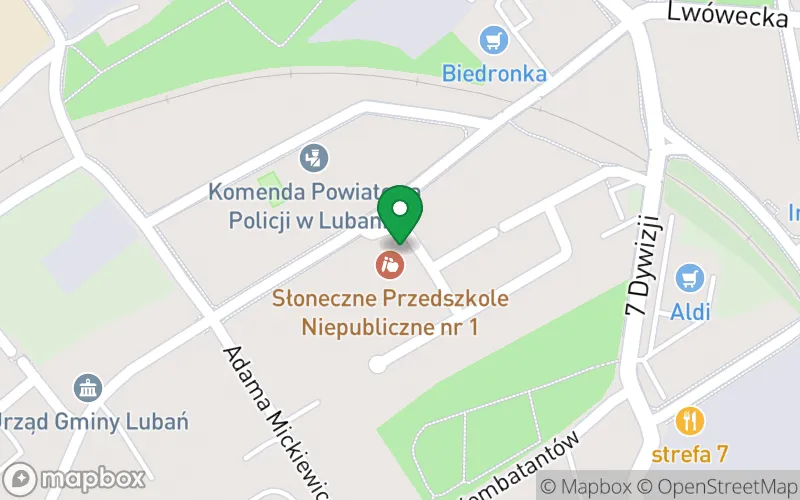 Lokalizacja: Przedszkole Niepubliczne nr 1 w Lubaniu