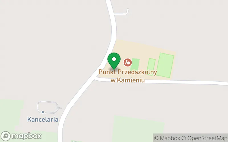 Lokalizacja: "Punkt Przedszkolny nr 2" przy Szkole Podstawowej im. T. Kościuszki w Kamieniu