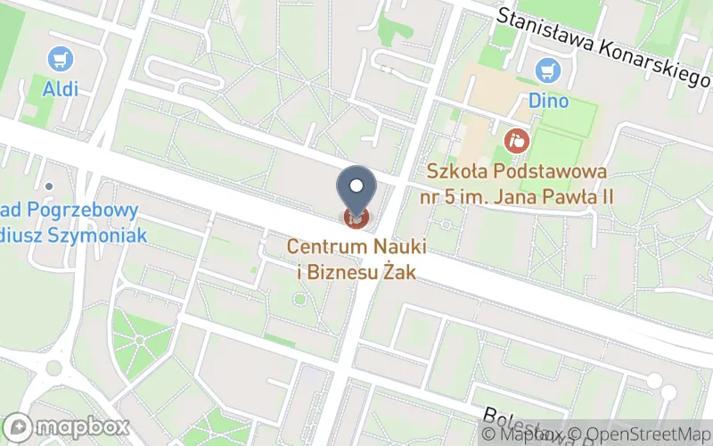 Lokalizacja: Ośrodek Szkoleniowy Centrum Nauki i Biznesu „Żak” w Skarżysku-Kamiennej