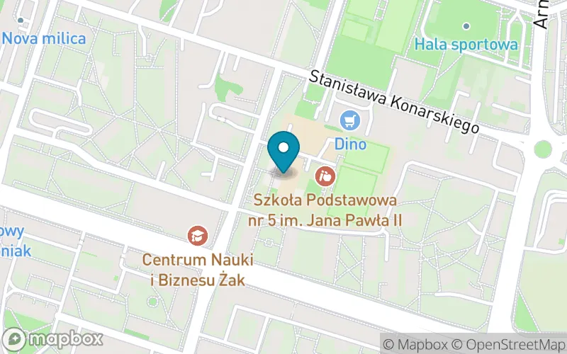 Lokalizacja: Szkoła Podstawowa nr 5 im. Jana Pawła II w Skarżysku-Kamiennej