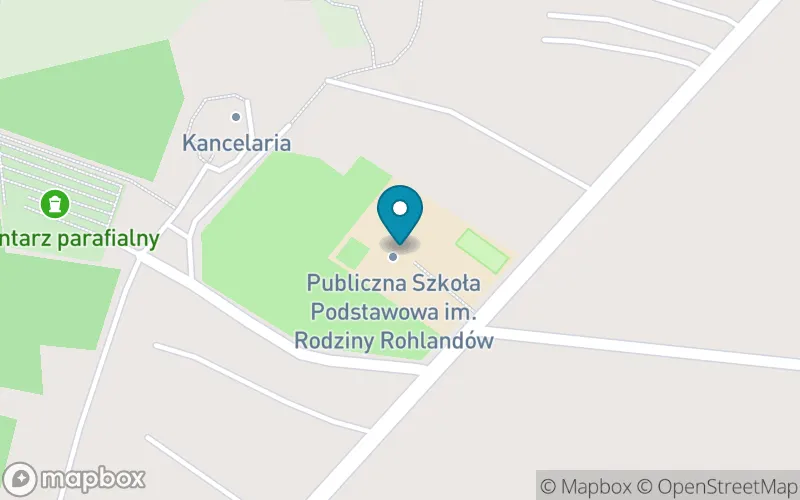 Lokalizacja: Publiczna Szkoła Podstawowa im. Rodziny Rohlandów w Żabiej Woli