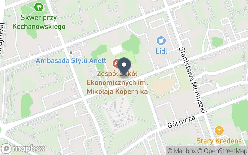 Lokalizacja: Zespół Szkół Ekonomicznych im. Mikołaja Kopernika w Skarżysku-Kamiennej