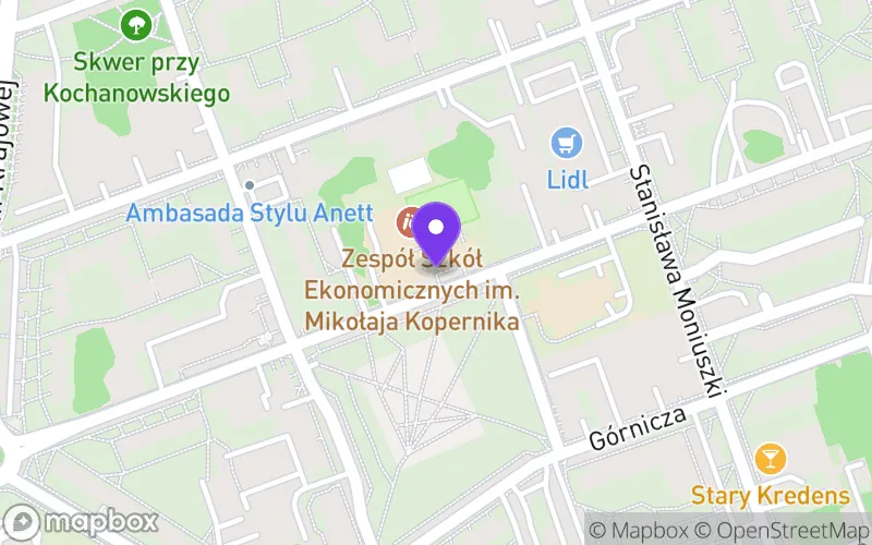 Lokalizacja: Technikum nr 2 Zespołu Szkół Ekonomicznych w Skarżysku-Kamiennej