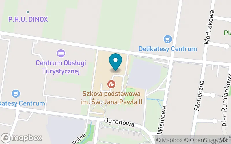 Lokalizacja: Szkoła Podstawowa im. Św. Jana Pawła II w Działoszynie