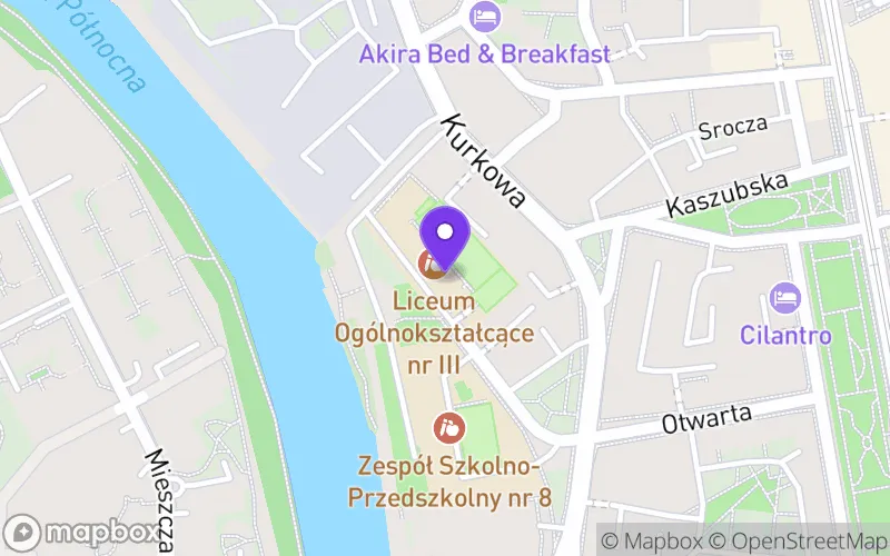 Lokalizacja: Liceum Ogólnokształcące nr III im. Adama Mickiewicza