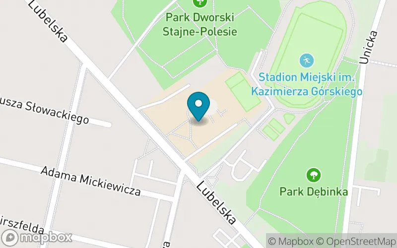 Lokalizacja: Szkoła Podstawowa IM Mikołaja Reja w Rejowcu Fabrycznym