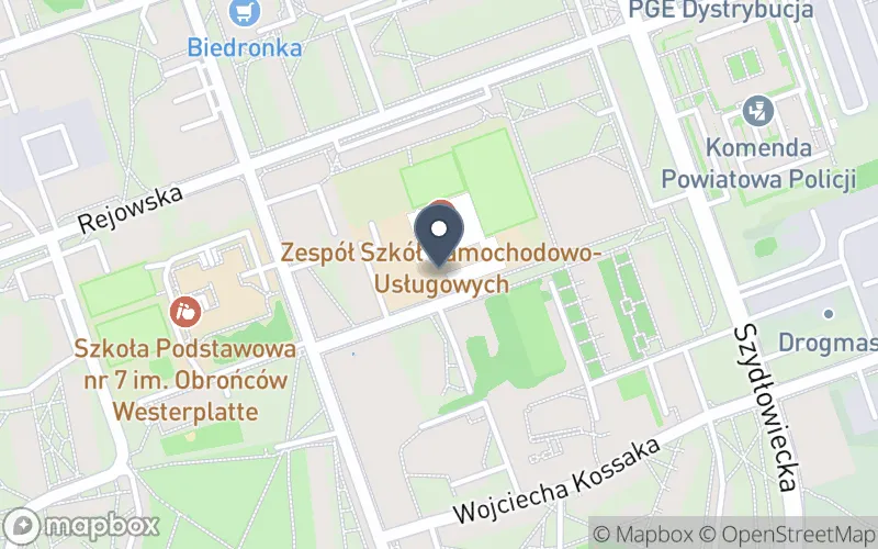 Lokalizacja: Zespół Szkół Samochodowo-Usługowych im. Władysława „Oseta” Wasilewskiego w Skarżysku-Kamiennej