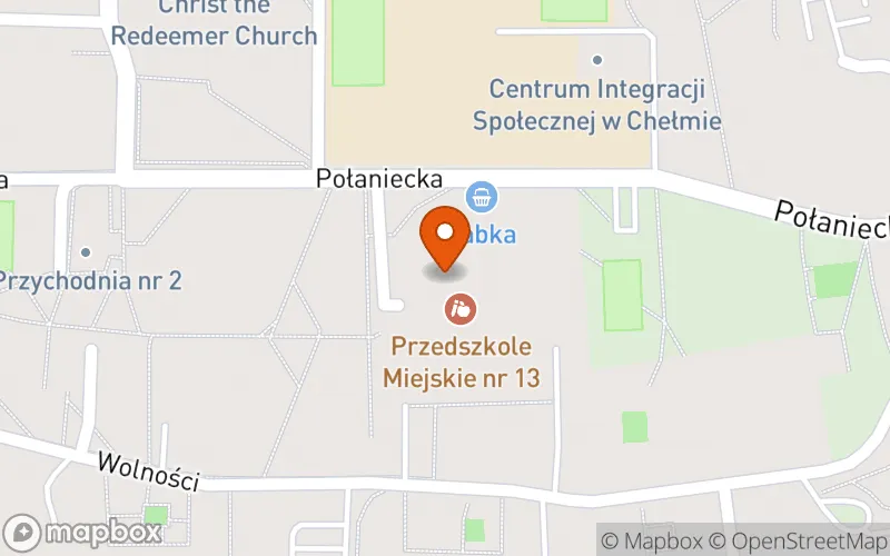 Lokalizacja: Żłobek Miejski "Miś" w Chełmie