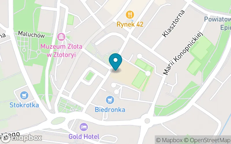 Lokalizacja: Szkoła Podstawowa nr 1 im. Marii Konopnickiej w Złotoryi