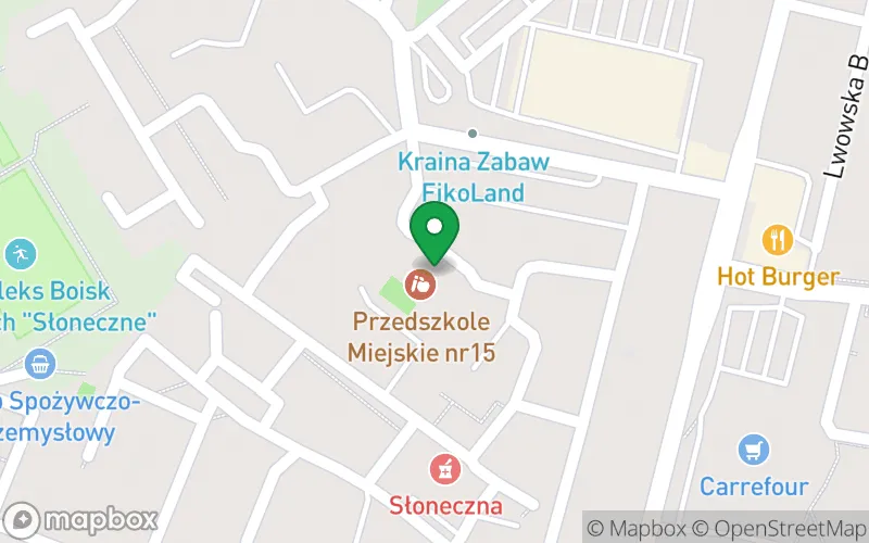 Lokalizacja: Przedszkole Miejskie nr 15 w Chełmie