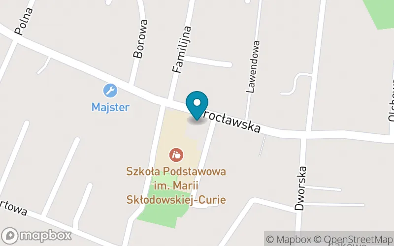 Lokalizacja: Szkoła Podstawowa im. Marii Skłodowskiej-Curie w Wilczycach