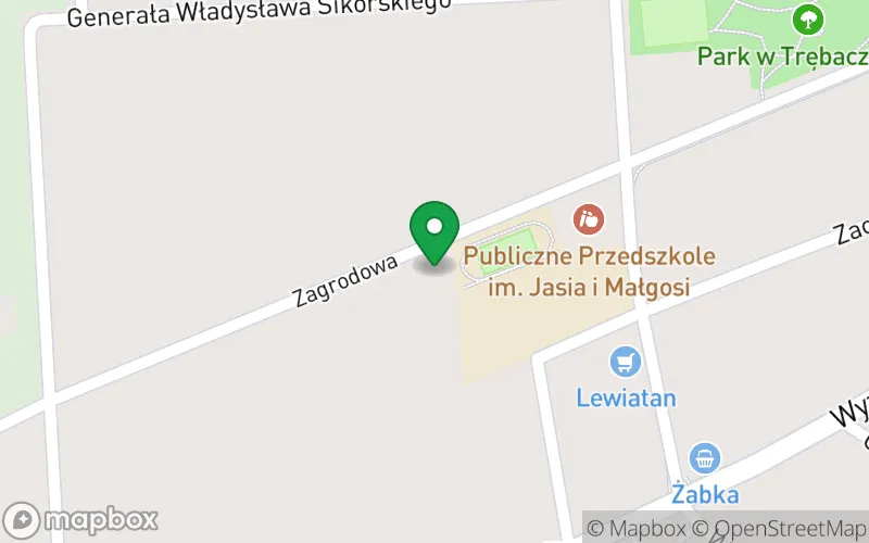 Lokalizacja: Publiczne Przedszkole im. Jasia i Małgosi w Trębaczewie