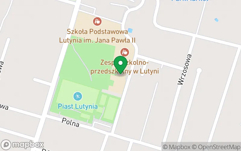 Lokalizacja: Przedszkole Publiczne w Lutyni