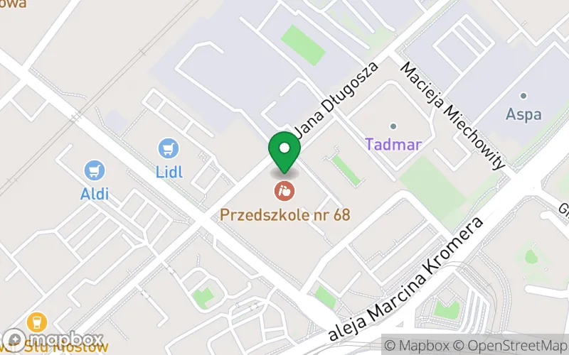 Lokalizacja: Przedszkole Integracyjne nr 68 im. Roku 2000