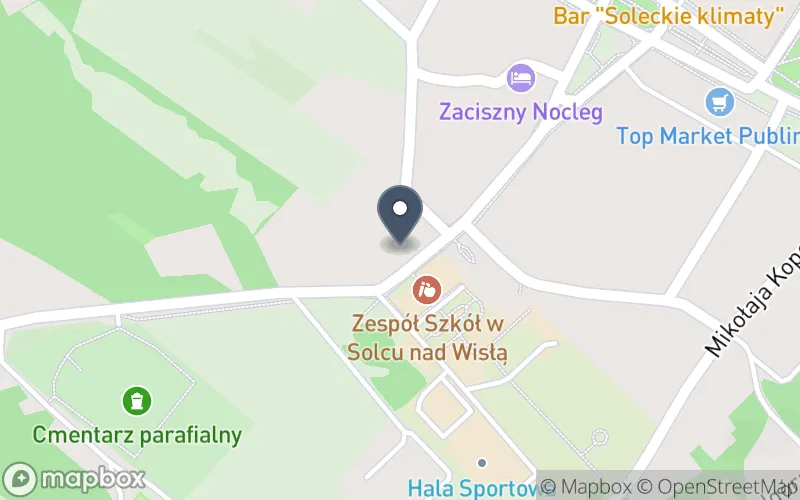 Lokalizacja: Zespół Szkół w Solcu nad Wisłą