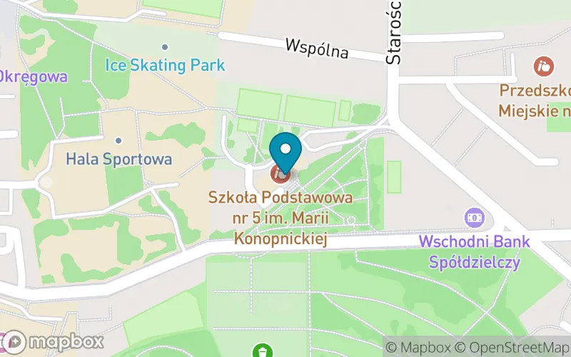 Lokalizacja: Szkoła Podstawowa nr 5 im. Marii Konopnickiej w Chełmie