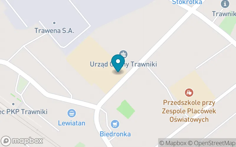 Lokalizacja: Szkoła Podstawowa im. Marii Skłodowskiej-Curie w Trawnikach