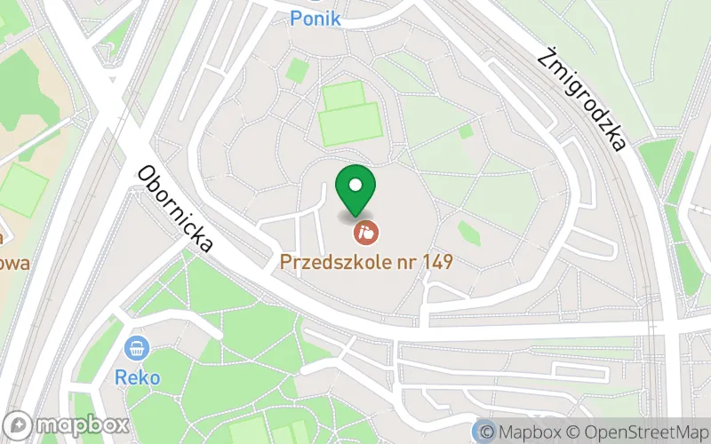 Lokalizacja: Przedszkole nr 149 Tęczowa Polanka