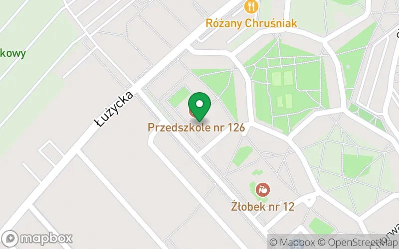 Lokalizacja: Przedszkole nr 126 Różanka