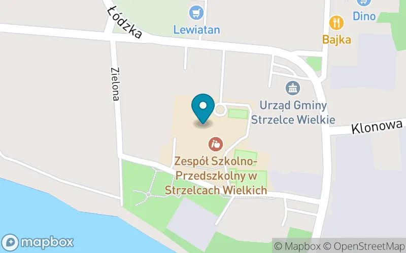 Lokalizacja: Szkoła Podstawowa w Strzelcach Wielkich