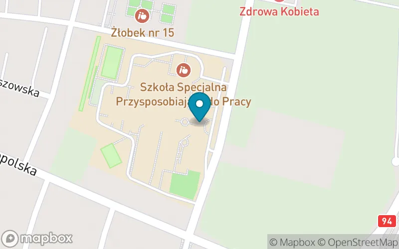 Lokalizacja: Szkoła Specjalna Przysposabiająca do Pracy