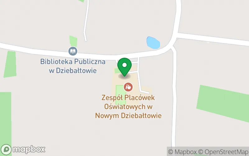 Lokalizacja: Zespół Placówek Oświatowych w Dziebałtowie Przedszkole w Dziebałtowie