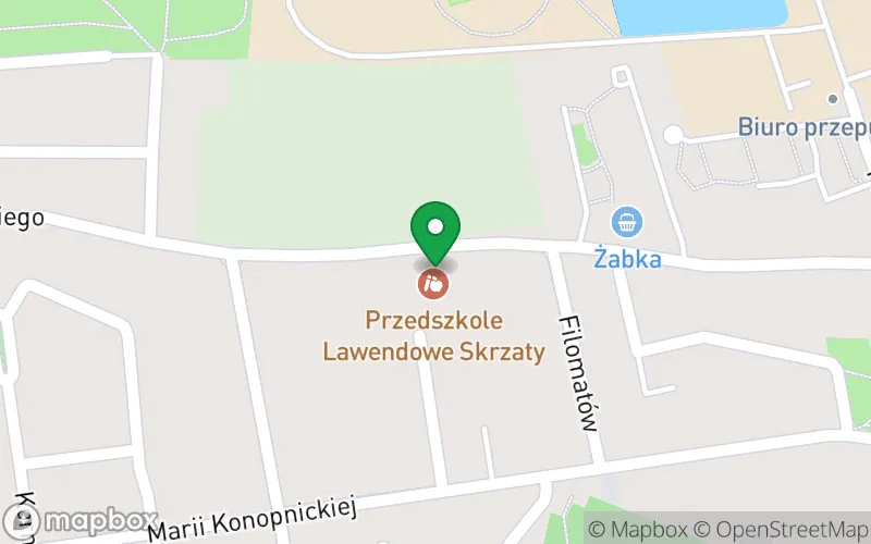 Lokalizacja: Niepubliczne Przedszkole Lawendowe Skrzaty