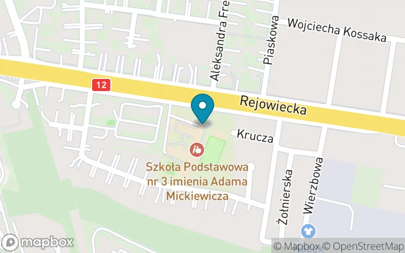 Lokalizacja: Szkoła Podstawowa nr 3 z Oddziałami Integracyjnymi im. Adama Mickiewicza w Chełmie