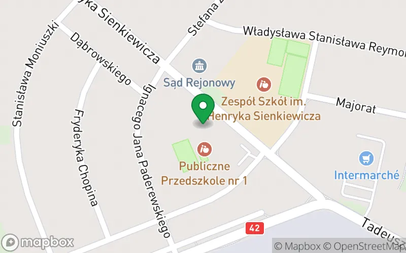 Lokalizacja: Publiczne Przedszkole nr 1
