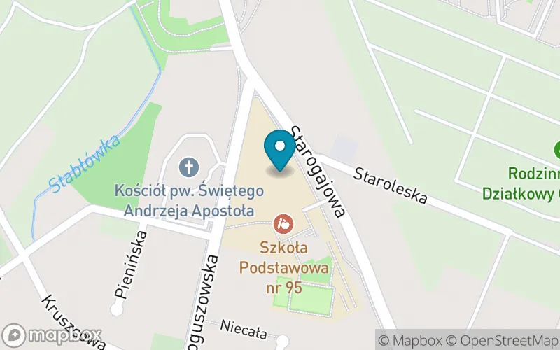 Lokalizacja: Szkoła Podstawowa nr 95 im. Jarosława Iwaszkiewicza