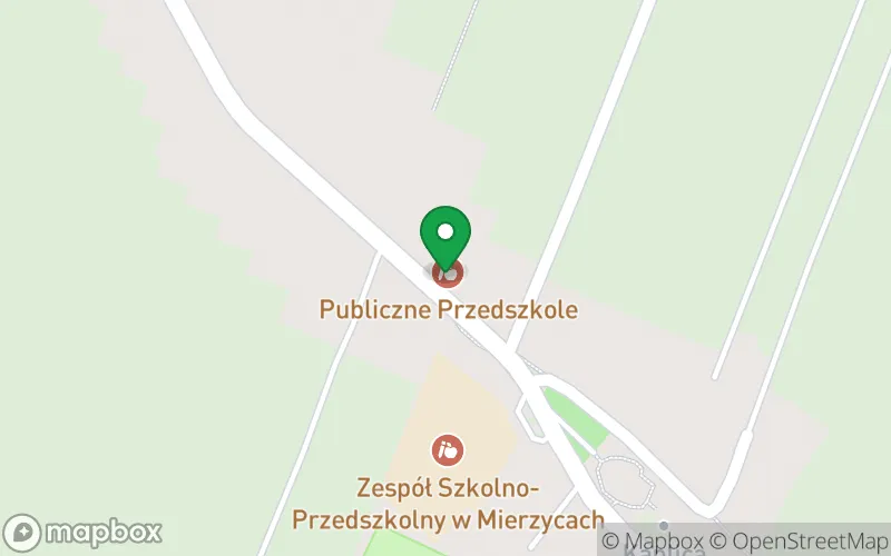 Lokalizacja: Publiczne Przedszkole w Mierzycach