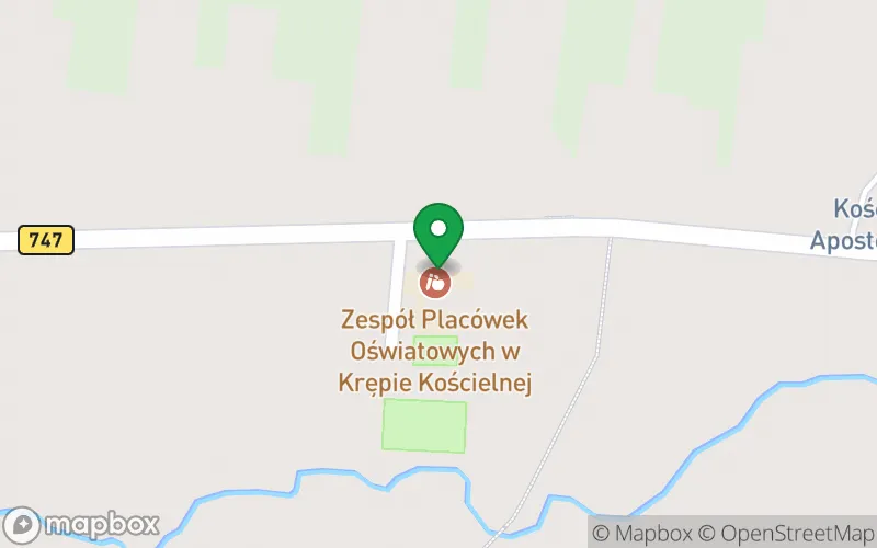 Lokalizacja: Publiczne Przedszkole Samorządowe w Krępie Kościelnej