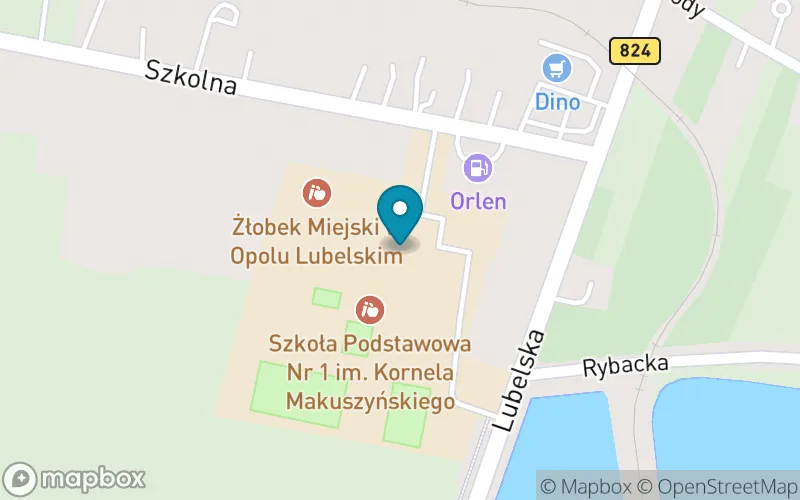 Lokalizacja: Szkoła Podstawowa nr 1 im. Kornela Makuszyńskiego w Opolu Lubelskim