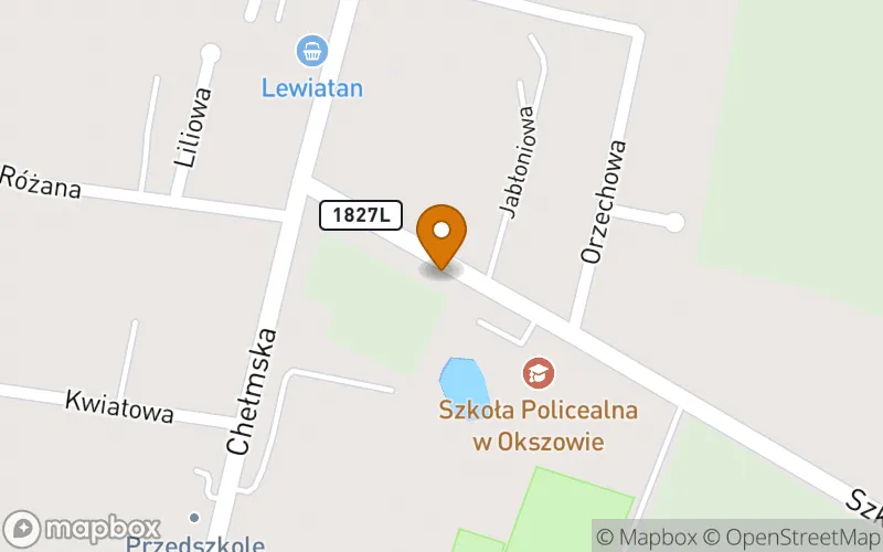 Lokalizacja: Szkoła Policealna w Okszowie