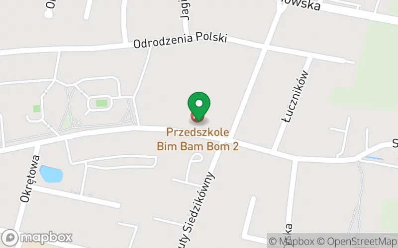 Lokalizacja: Niepubliczne Przedszkole Bim Bam Bom 2