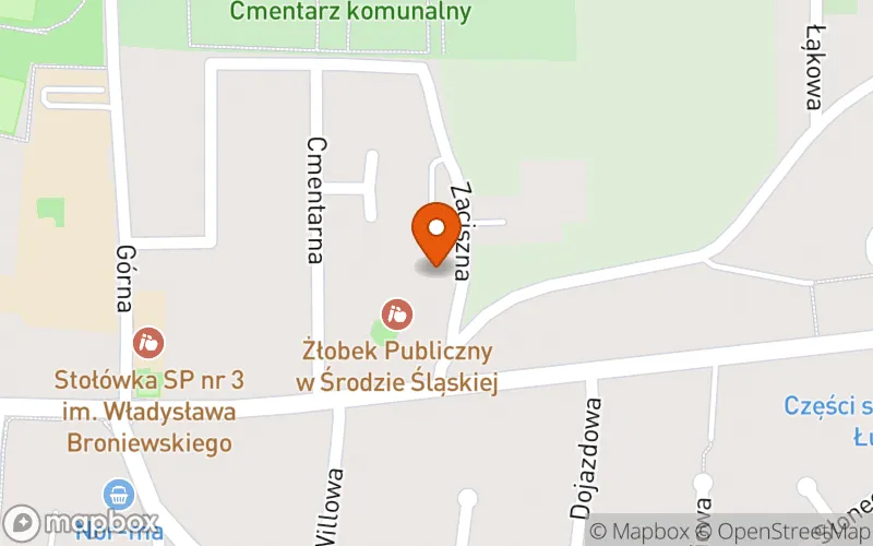 Lokalizacja: Żłobek Publiczny "Średzkie Skarby" w Środzie Śląskiej