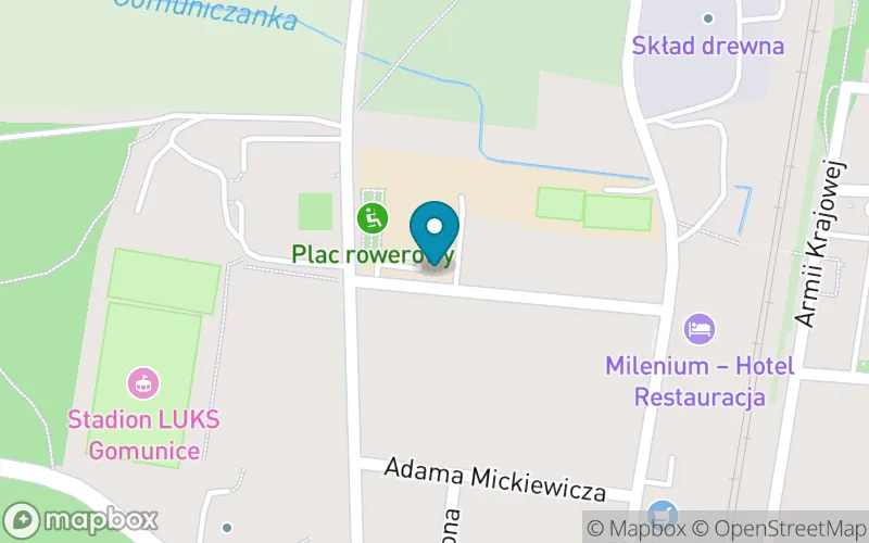Lokalizacja: Publiczna Szkoła Podstawowa w Gomunicach